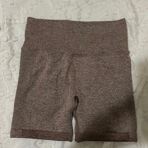 Pants - Brown Athletic Shorts